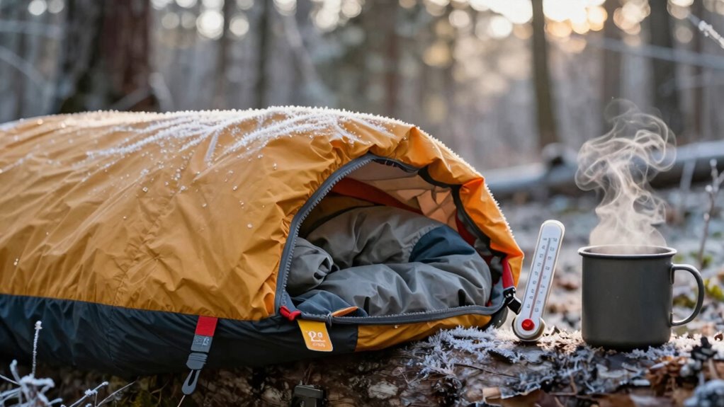 warm sleeping bag tips