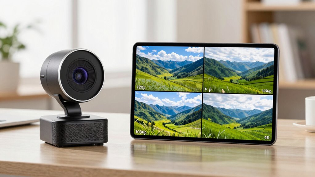 webcam resolution impacts clarity