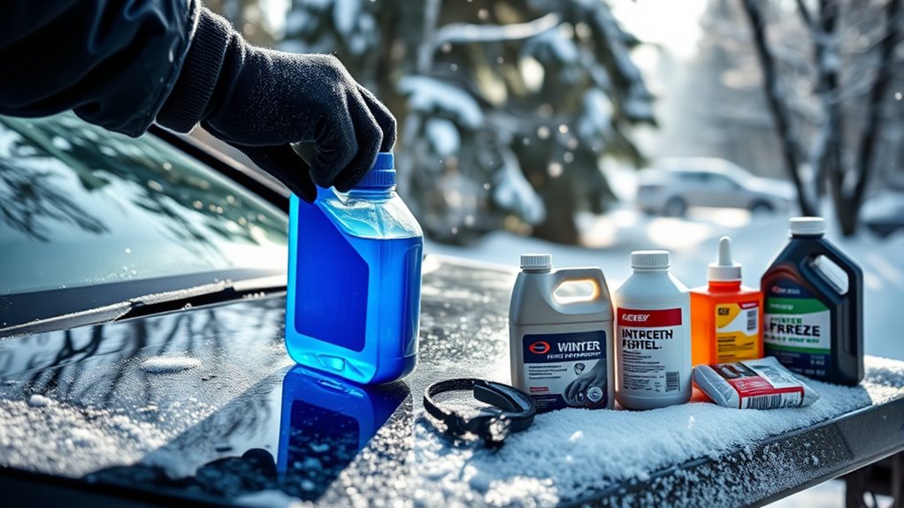 winter fluid preparation checklist