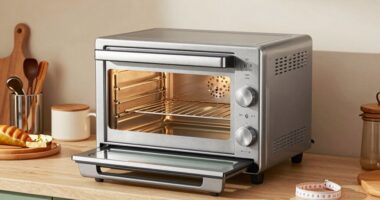 air fryer toaster oven capacity
