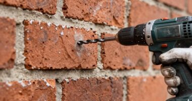 brick drilling preparation tips