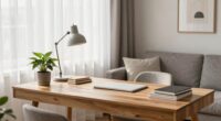 comfortable and energizing workspace