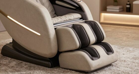 different massage track options