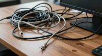 disorganized cables cause problems