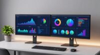 efficient dual monitor setup