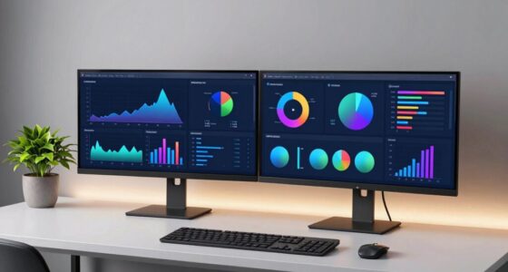 efficient dual monitor setup