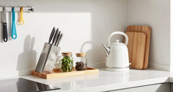 efficient small kitchen setup