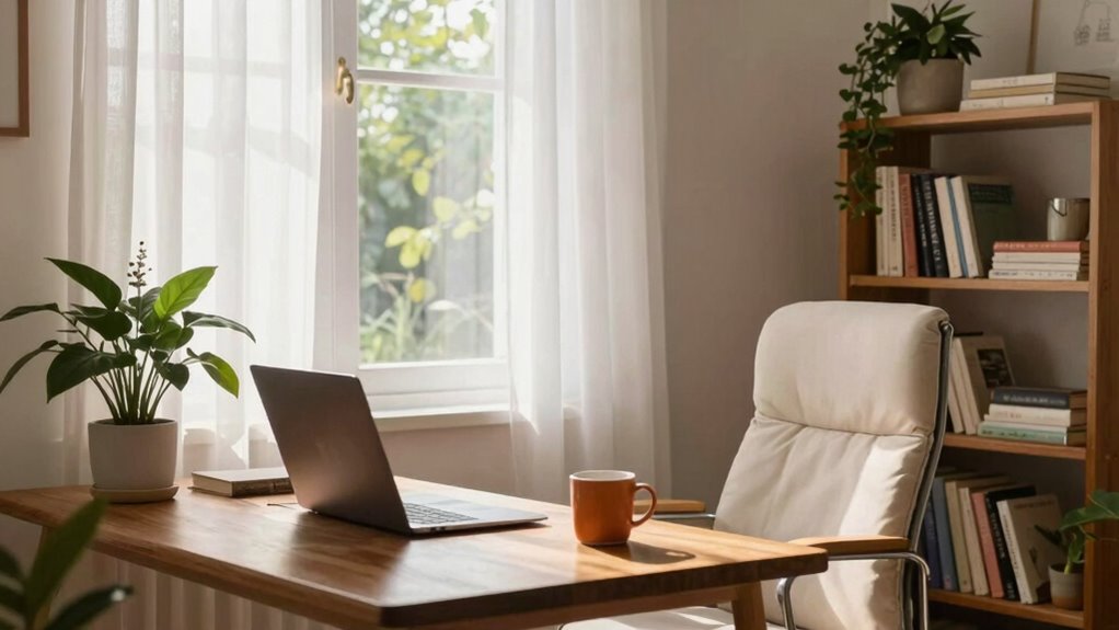 ergonomic personalized organized workspace