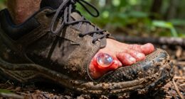 footwear fit and friction