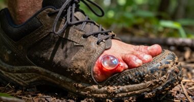 footwear fit and friction