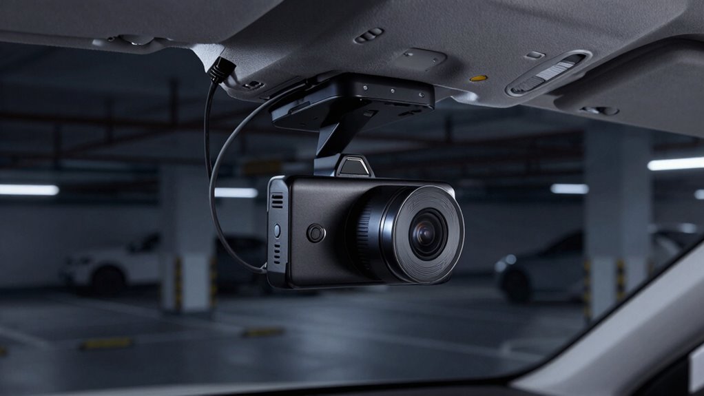 hardwired parking security setup