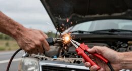 incorrect jump start procedures
