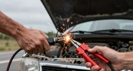 incorrect jump start procedures