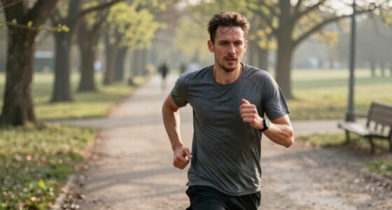 initial discomfort during easy runs