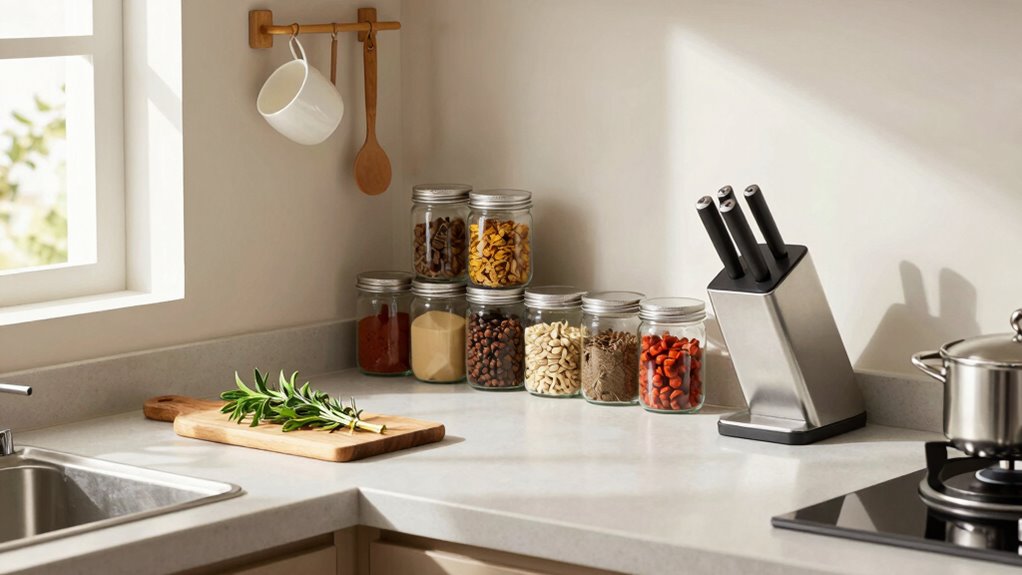 maximize space with organization