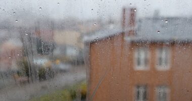 moisture meets cold surface