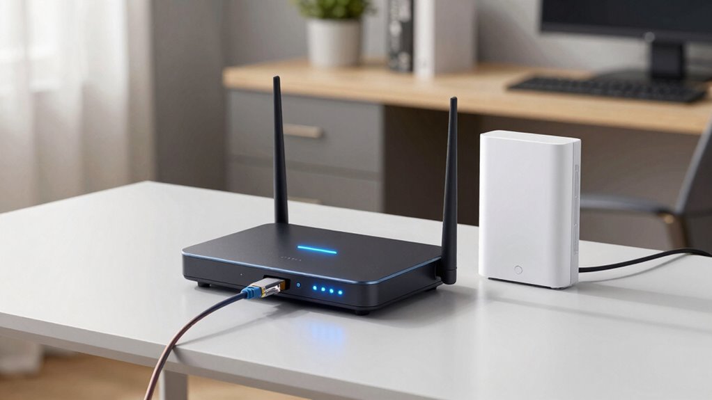 network setup and security