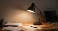 optimal work desk lighting
