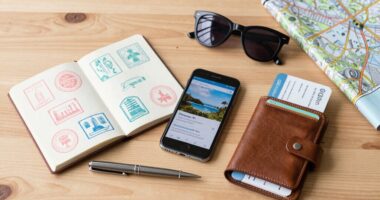 organize travel documents stress free