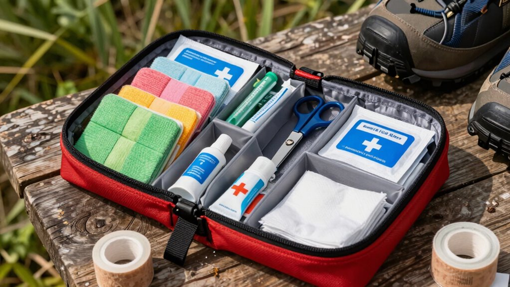organized accessible emergency supplies
