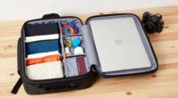 organized travel backpack features