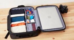 organized travel backpack features