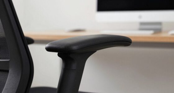 proper armrest height alignment