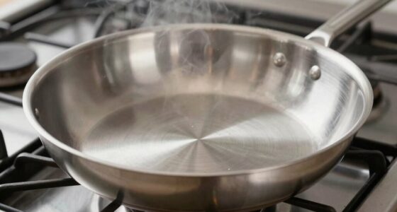 proper pan preheating technique