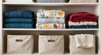 proper seasonal bedding storage