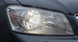 rapid headlight fogging buildup