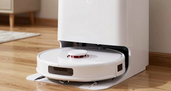 robot vacuum base station