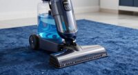 tank capacity and cleaning width