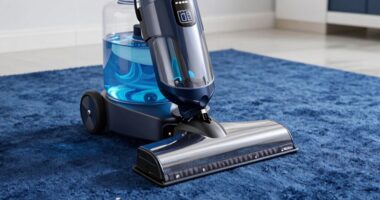 tank capacity and cleaning width