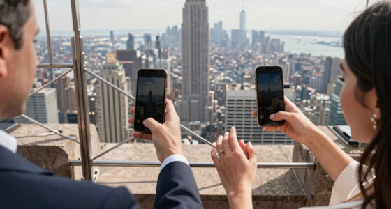 Couple On Empire State Building