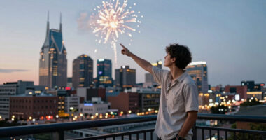 Nashville's 4th of July fireworks are bigger than ever. What time do they start?