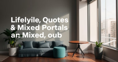 Lifestyle, Quotes & Practical Buying Guides