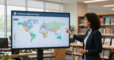 Statesboro Regional Library Surges In Global Coverage